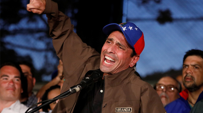TSJ habilita el partido La Fuerza del Cambio de Henrique Capriles