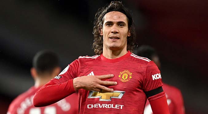 Cavani se queda con el Manchester United hasta 2022