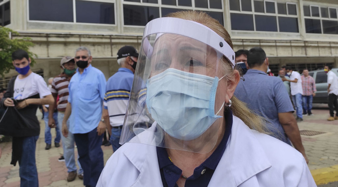 Dianela Parra: En Caracas vacunan a los médicos de las clínicas privadas, ¿por qué en Zulia no?