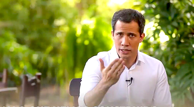 Guaidó propone un acuerdo entre la oposición, el Gobierno y la comunidad internacional