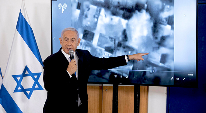 Netanyahu rechaza petición de desescalada y afirma que continuarán las operaciones en Gaza