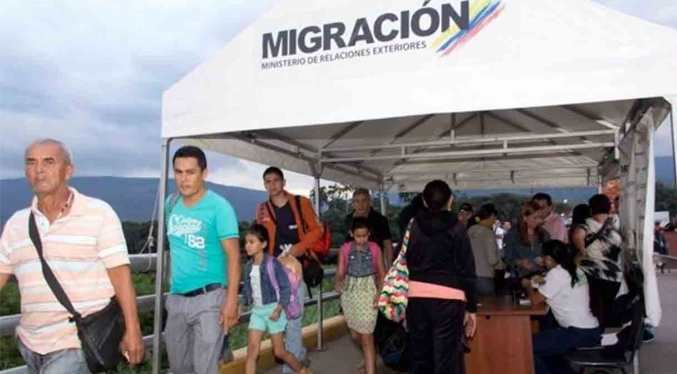 Migración Colombia contabiliza 383 mil venezolanos registrado en el ETP