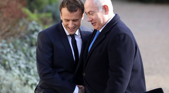 Macron exhorta a Netanyahu a cesar las hostilidades