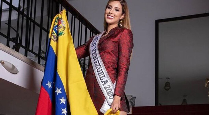 Miss Venezuela Mariangel Villasmil rompe en llanto al ver a su madre entre la multitud