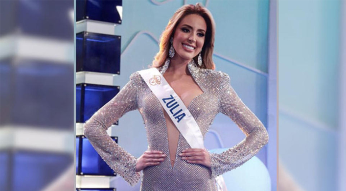 La zuliana Mariángel Villasmil emprende viaje para participar en el Miss Universo