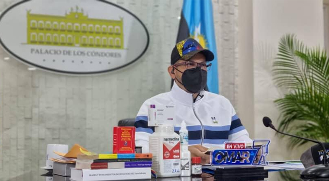 Omar Prieto reporta 1817 casos de COVID-19 en Zulia