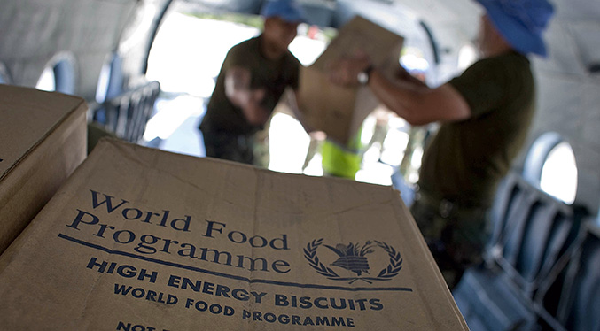 Primer equipo del Programa Mundial de Alimentos arriba a Venezuela