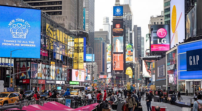 Tiroteo en Times Square deja varios heridos incluyendo a una niña