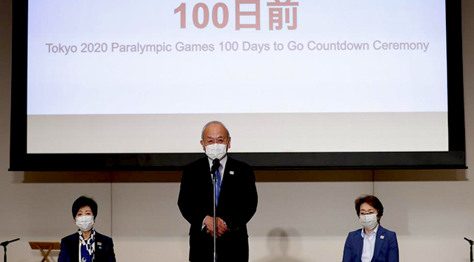 Tokio inicia cuenta regresiva de 100 días para los Juegos Paralímpicos