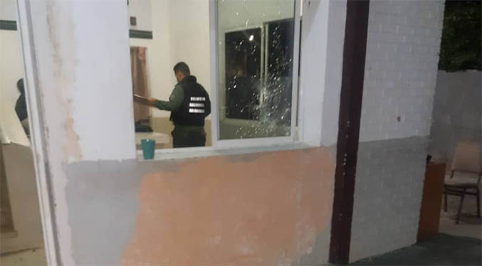 Atentado a la quinta compañía de la GNB en La Rita deja un guardia muerto y un herido (Fotos)