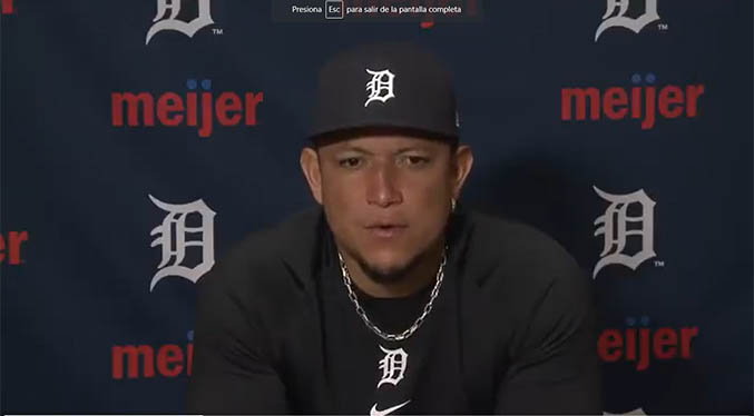 Miguel Cabrera sobre el récord de hits: «Era una presión extra, todo el mundo me lo recordaba»