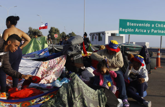 Venezuela entre los países con las peores crisis de desplazados