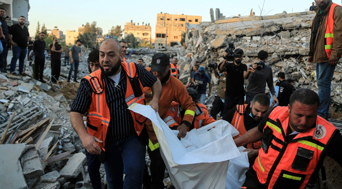 Cifra de muertos en la franja palestina sube a 174