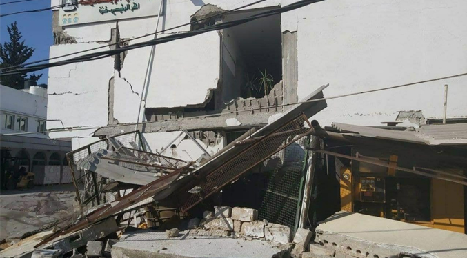 Fuerza Aérea israelí destruye el edificio del Ministerio de Trabajo en Gaza (Video)