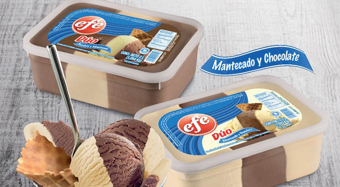 La marca más emblemática de helados en Venezuela sorprende con una nueva línea: Efe Dúo 2 litros