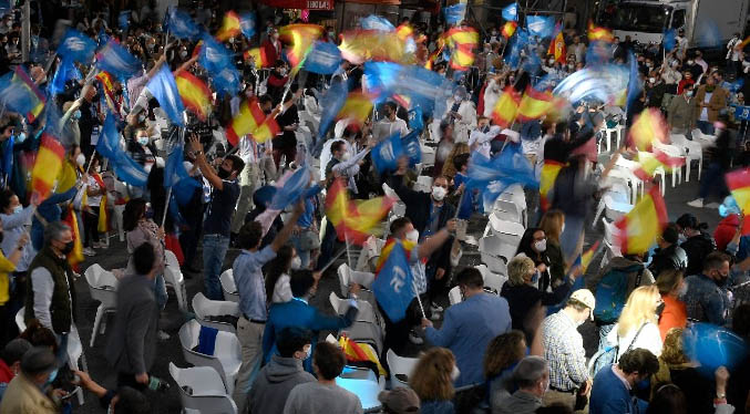 PP triunfa de forma contundente en elecciones regionales en Madrid