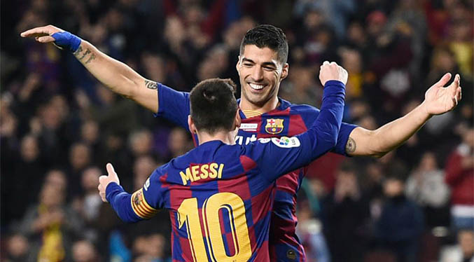 Luis Suárez: Me encantaría que Messi se quedara en el Barcelona