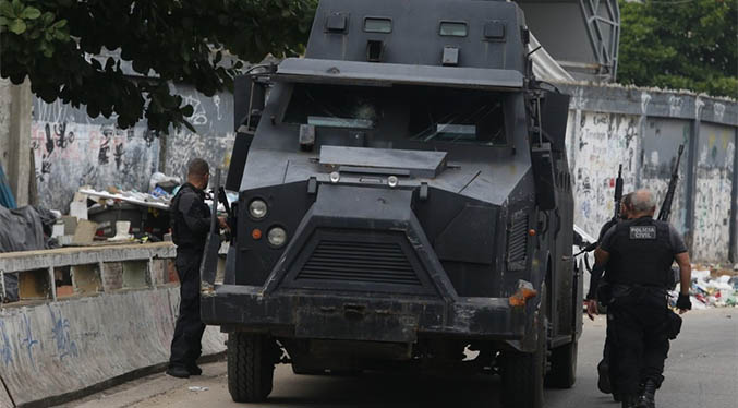 Reportan al menos 23 muertos tras tiroteo con narcotraficante en Río de Janeiro