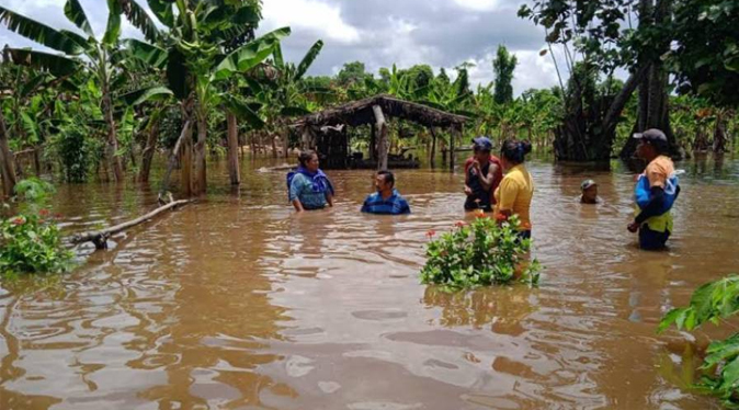 Ocho mil familias en Sur del Lago están afectadas por desbordamientos de ríos