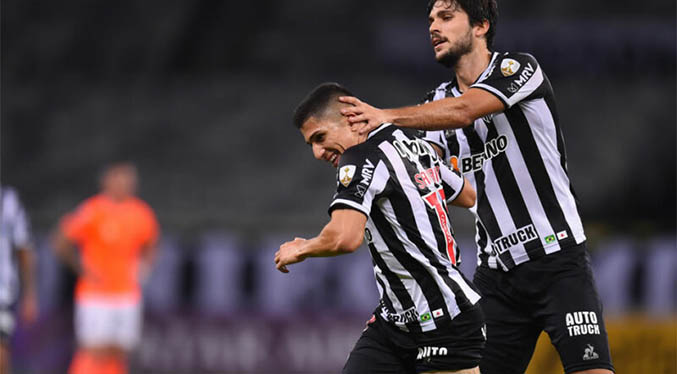 Savarino anota en la goleada del Atlético Mineiro que despide a La Guaira de la Libertadores