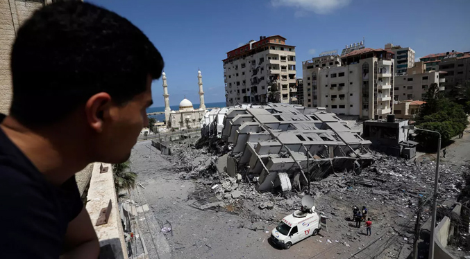 ONU: 47 mil personas están sin hogar en Gaza por los ataques israelíes