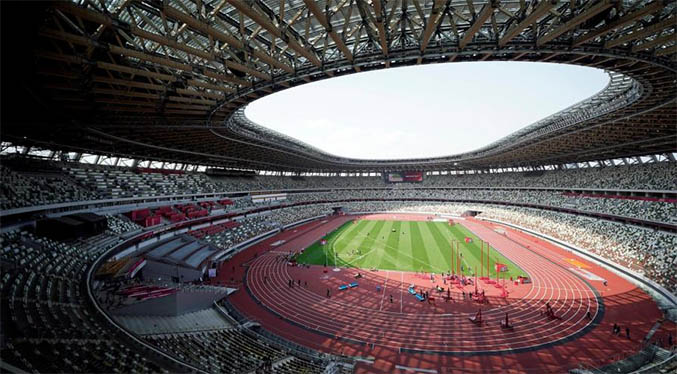 Tokio acoge un evento de atletismo de prueba para los JJOO y sin público