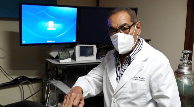 Muere por coronavirus el neumonólogo Adonay Mendoza