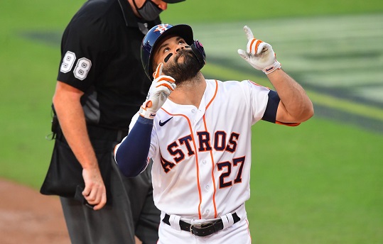 Altuve pega jonrón por segundo día consecutivo