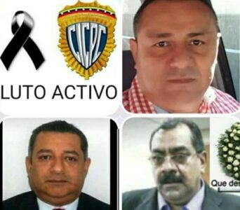 Luto activo en el CICPC- Zulia por la muerte de tres comisarios por COVID-19