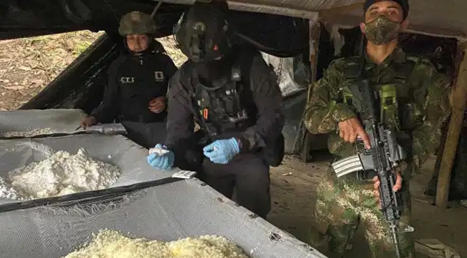 Colombia incauta varias toneladas de cocaína en Nariño