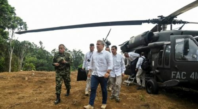 Autoridades colombianas tras la pista de los autores del atentado contra Duque