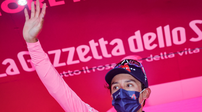 Ganador del Giro de Italia está positivo a la COVID-19