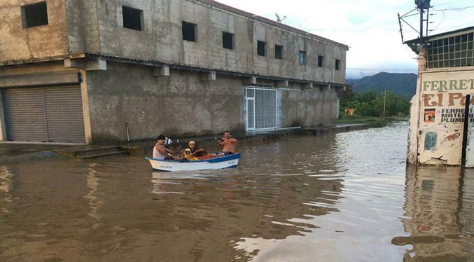 Cuatro municipios afectados por lluvias en Margarita