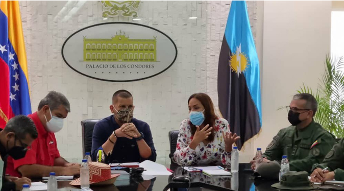 Gobernador Omar Prieto y ministra Evelin Vásquez afinan estrategias para eliminar la turbidez del agua