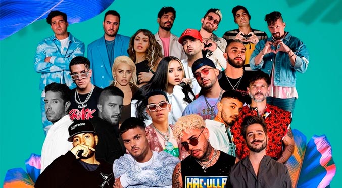 18 artistas urbanos en una nueva propuesta de reggaetón acústico