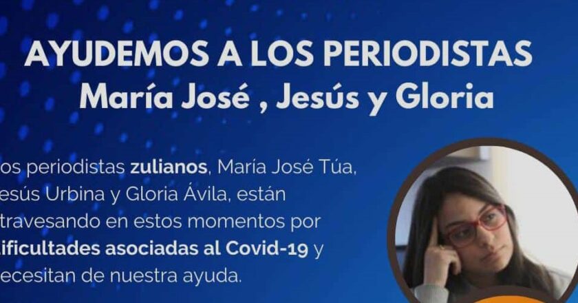 Ayudemos a los periodistas María José, Jesús y Gloria
