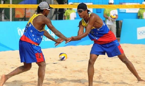 Venezuela a la final de la Copa Continental por el cupo olímpico de voleibol de playa