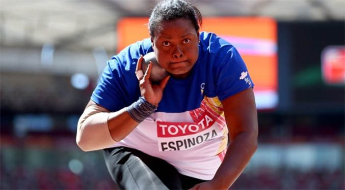 Atleta Ahymara Espinoza va a los Juegos Olímpicos de Tokio