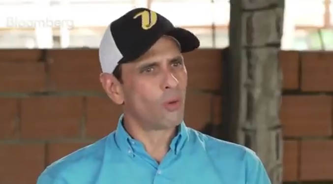 Capriles: «El gobierno interino se agotó»