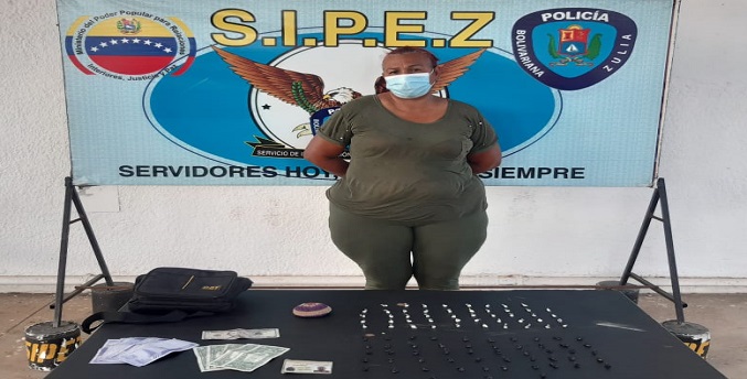 Sipez captura a microtraficante de droga en Integración Comunal