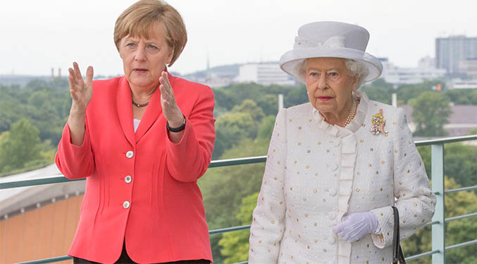 Isabel II recibirá a Merkel el próximo viernes en Windsor