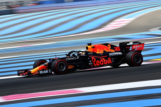 Verstappen lideró el segundo ensayo libre del Gran Premio de Francia