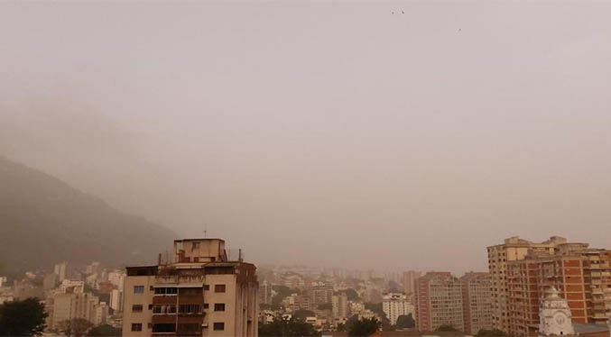 Polvo del Sahara llega una vez más Venezuela