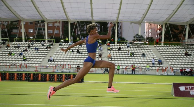Yulimar Rojas reina en meet de Madrid con un salto de 15,34 metros