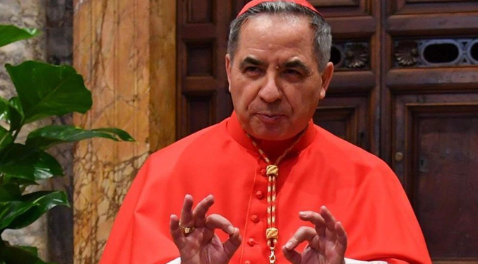 El cardenal italiano Angelo Becciu defendió su “inocencia de toda acusación»