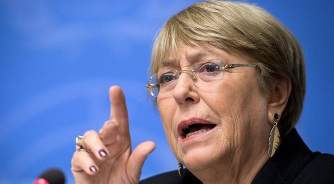 Bachelet pide liberación de los detenidos en las protestas de Cuba