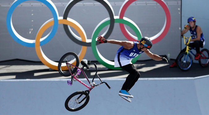 Roban la bicicleta de atleta venezolano Edy Alviarez en la Villa Olímpica de Tokio