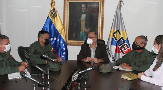CNE y Ceofanb sostienen reunión para la seguridad de las elecciones del 21-N