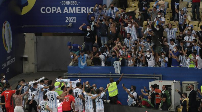 Copa América termina con 179 casos confirmados de COVID-19