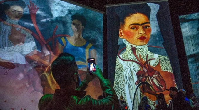 Una exposición digital recrea la vida y obra de pintora mexicana Frida Kahlo